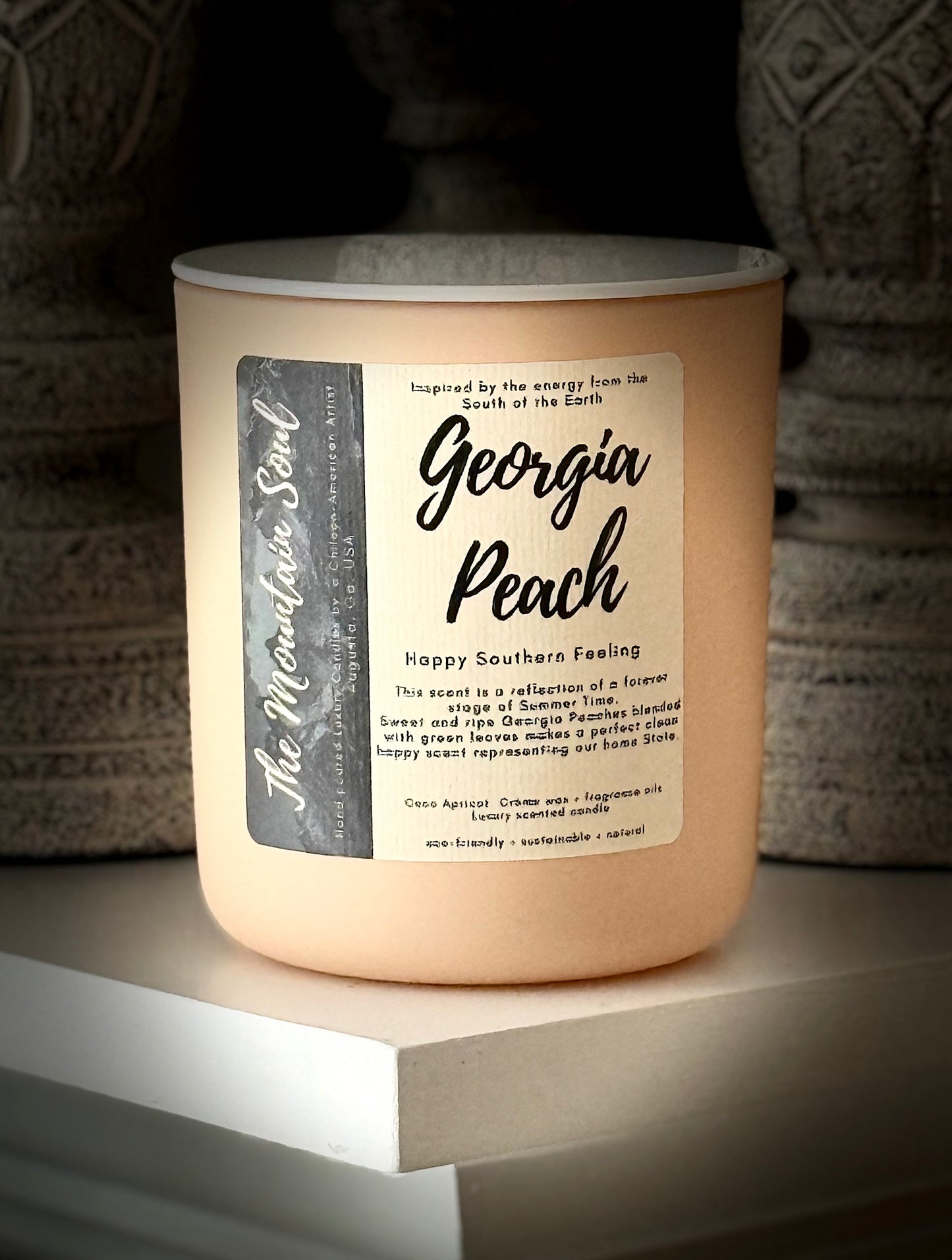 12oz Luxury Vessel Georgia Peach