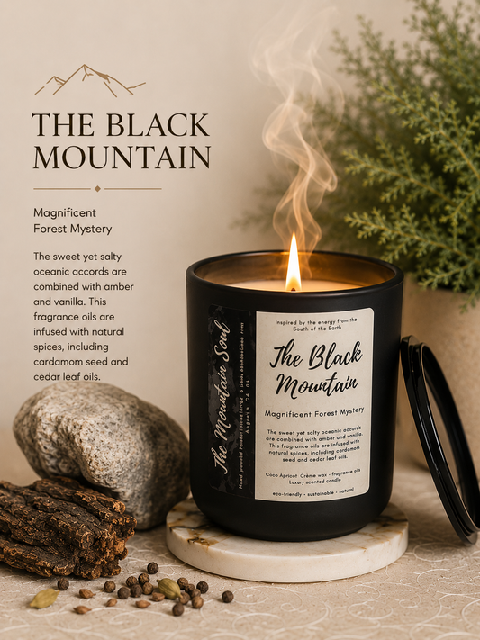 12 oz Luxury Vessel The Black Mountain
