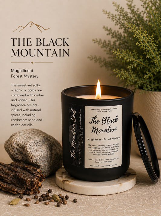 12 oz Luxury Vessel The Black Mountain