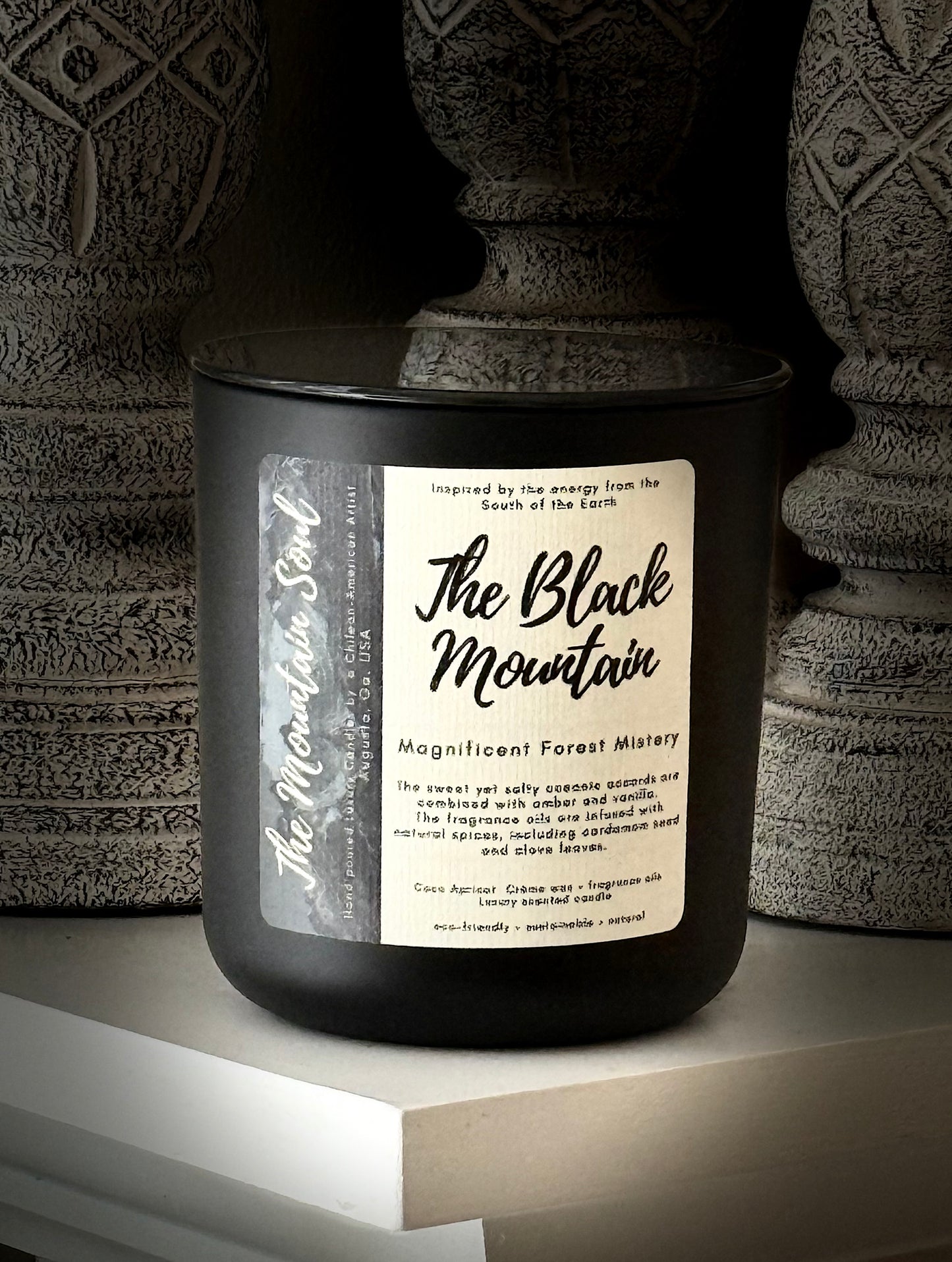 12 oz Luxury Vessel The Black Mountain