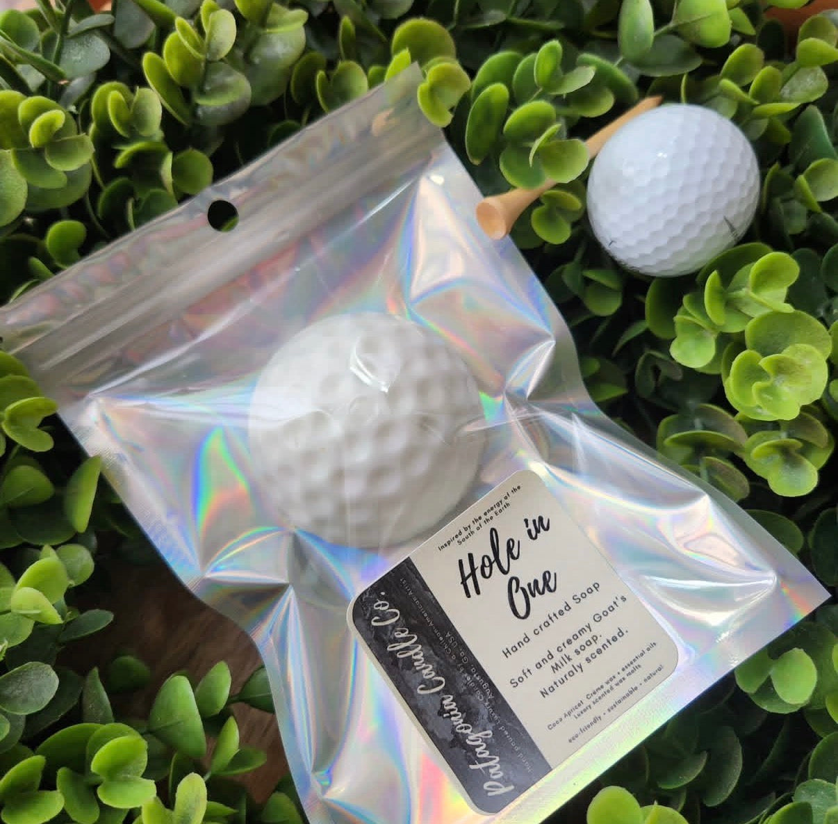Golf Ball Goat’s Milk Soap – 2.5 oz