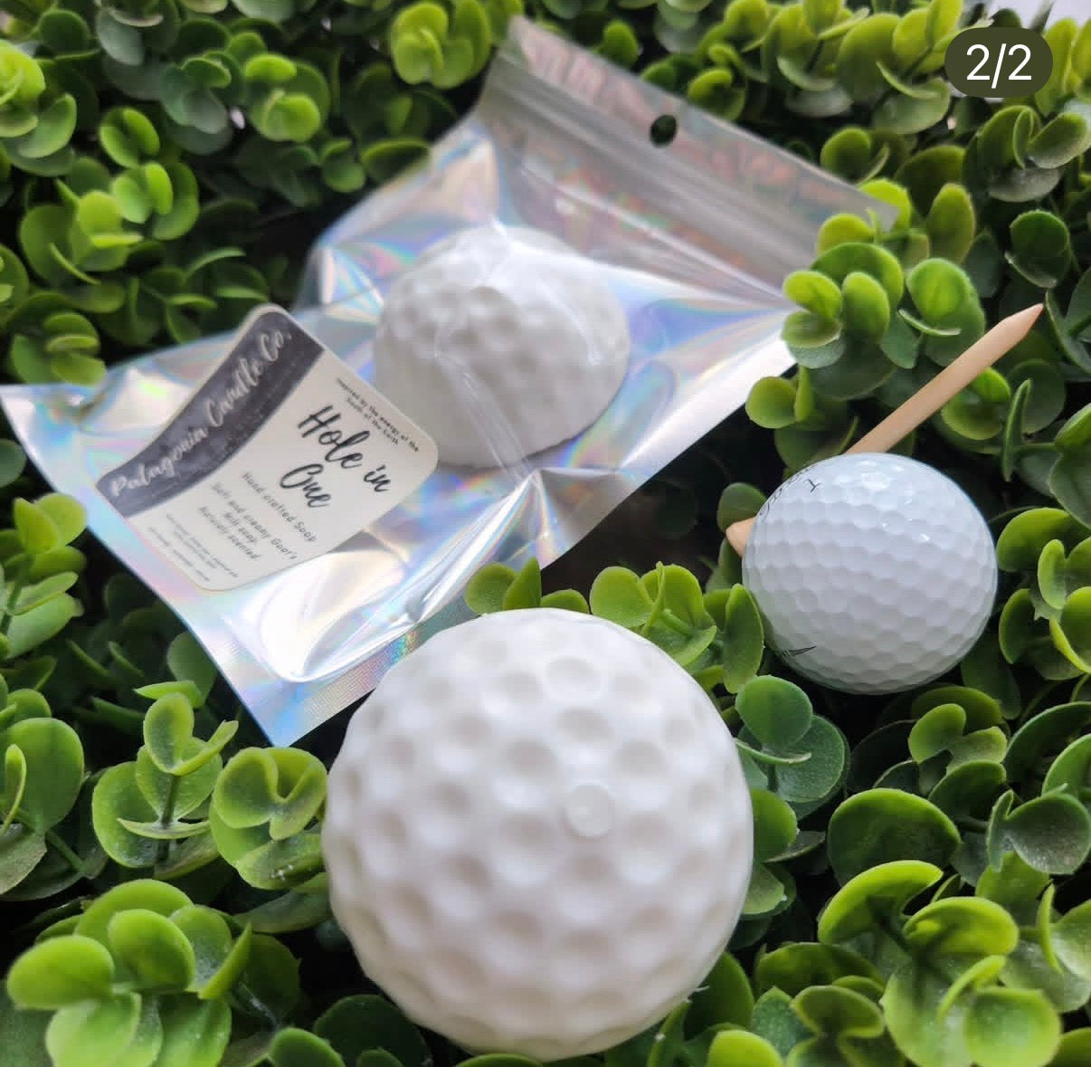 Golf Ball Goat’s Milk Soap – 2.5 oz