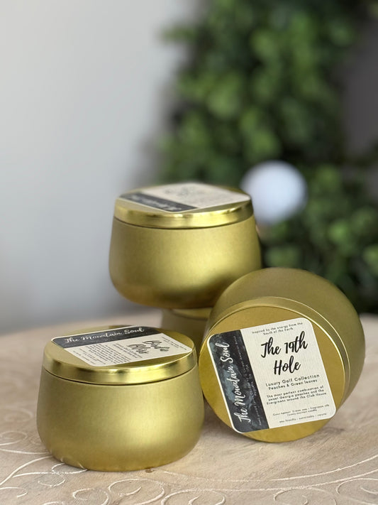 6 oz tin Candle The 19th Hole